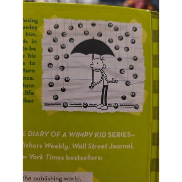 Diary of a Wimpy Kid # 8: Hard Luck by Jeff Kinney (2013, Hardcover) - Picture 5 of 9